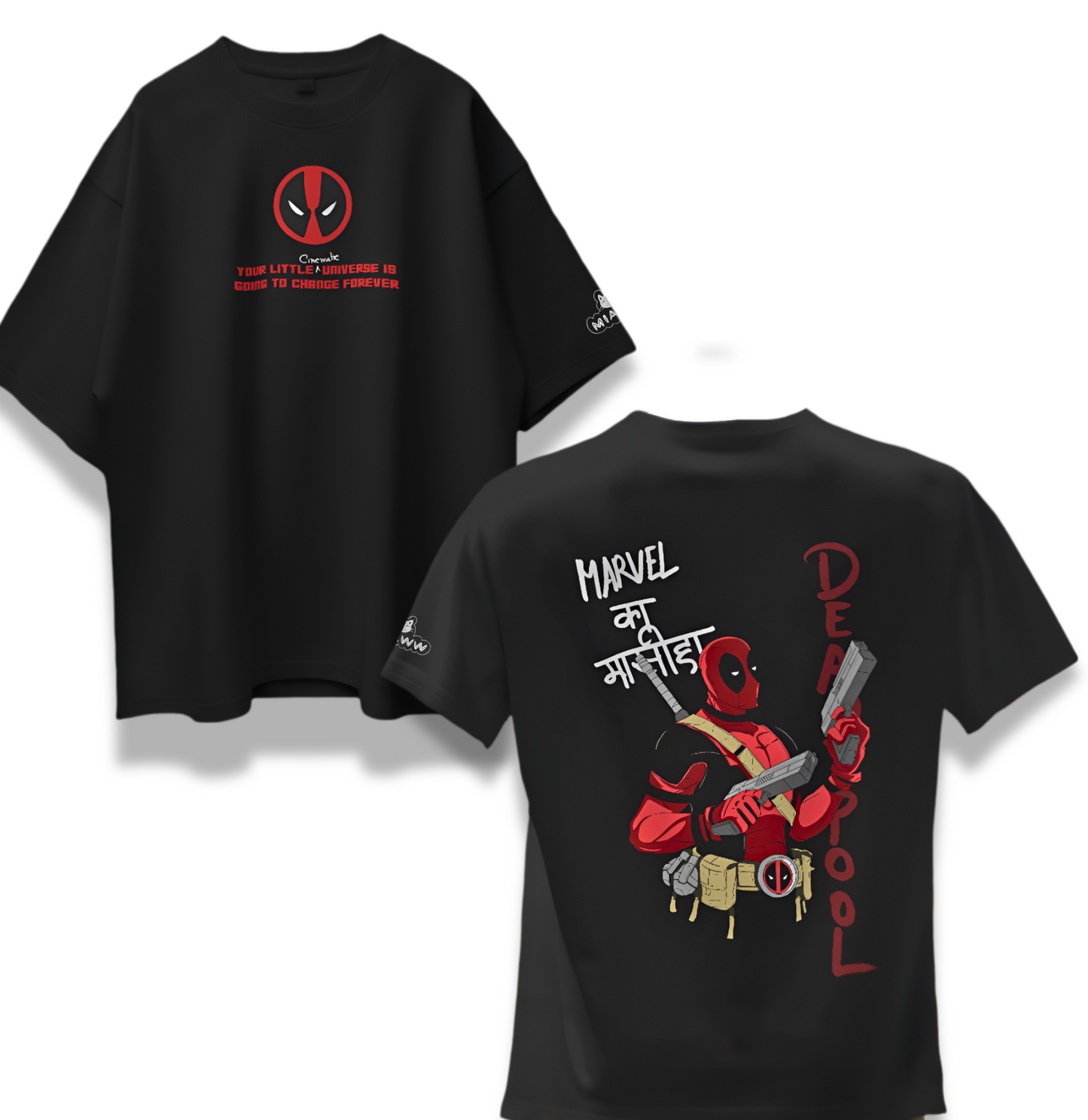 Deadpool & Wolverine Exclusive 'Marvel ka Mashiha' | Oversize Fit