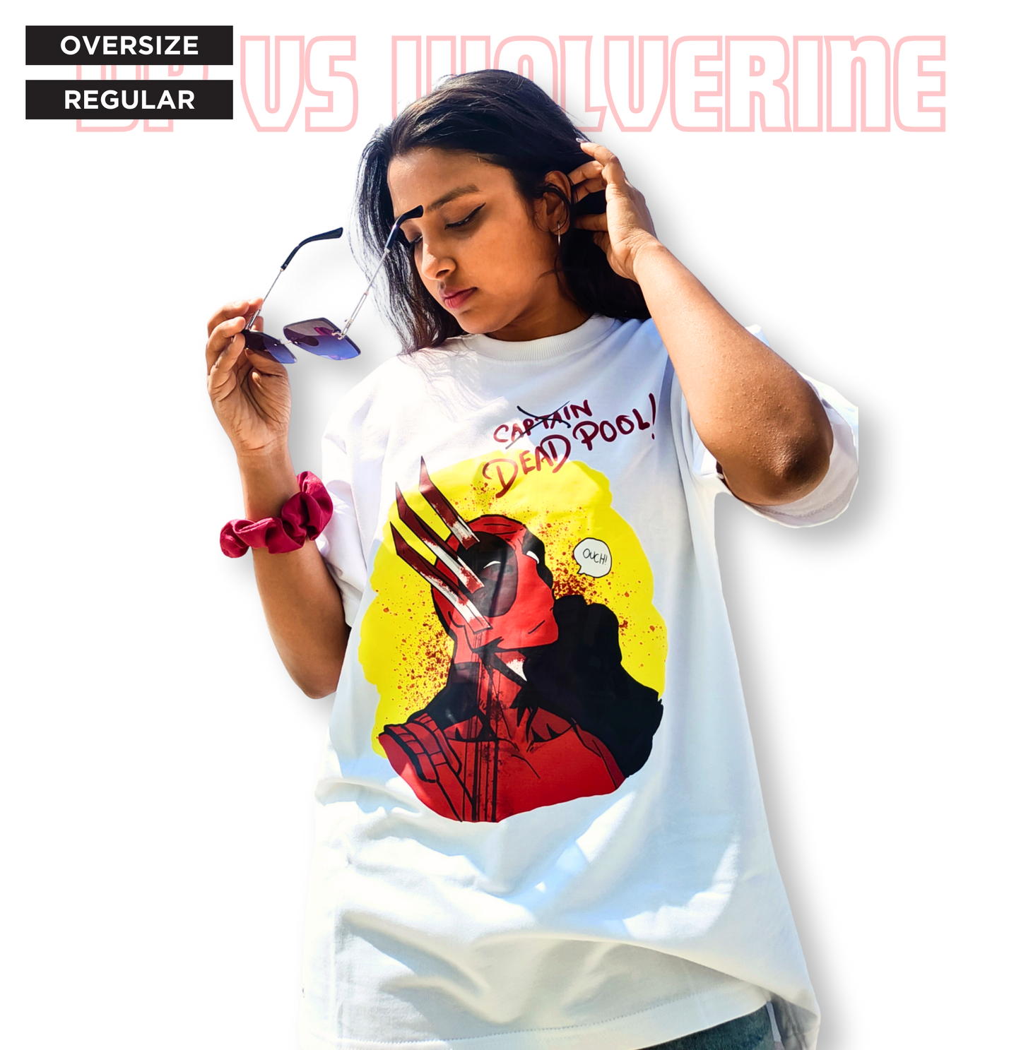 Deadpool & Wolverine Oversize Unisex Tshirt