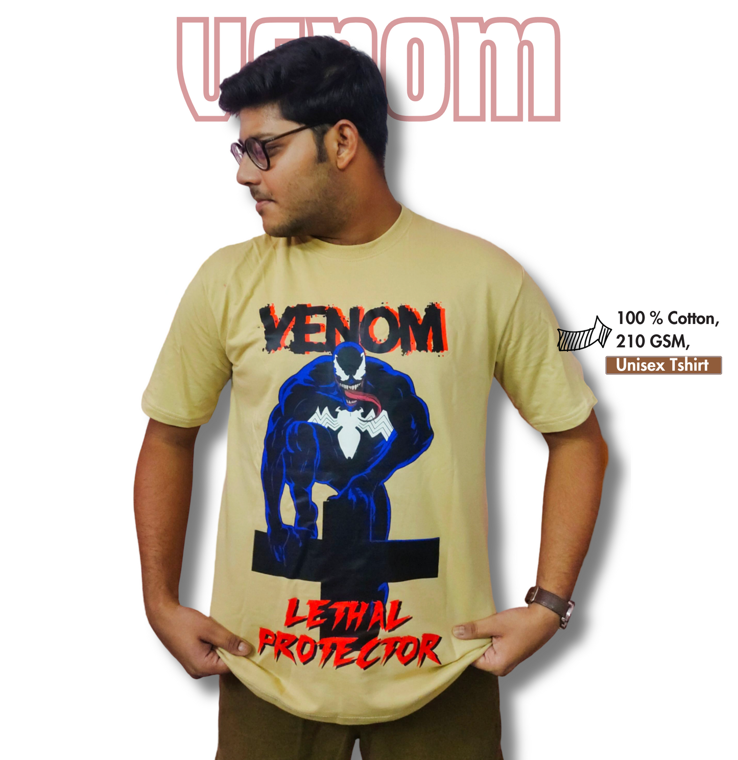 Venom Unisex Oversized Unisex Tshirt