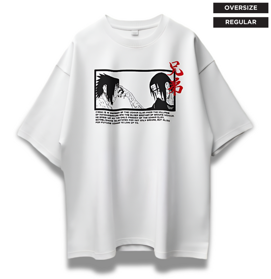 Itachi and Sasuke | Brotherhood Unisex Oversized Fit