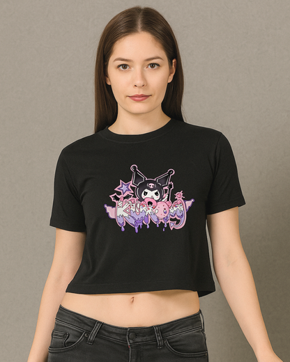 Kuromi - Women's Crop top