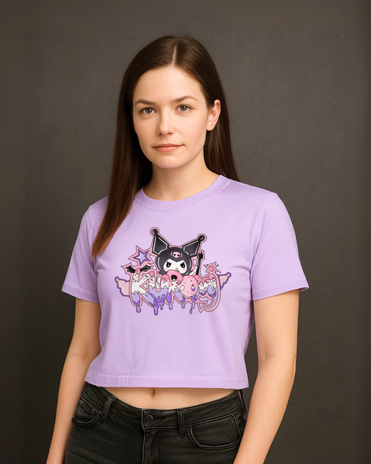 Kuromi - Women's Crop top