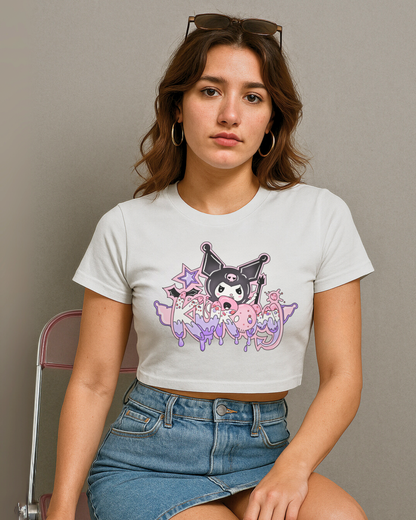 Kuromi - Women's Crop top