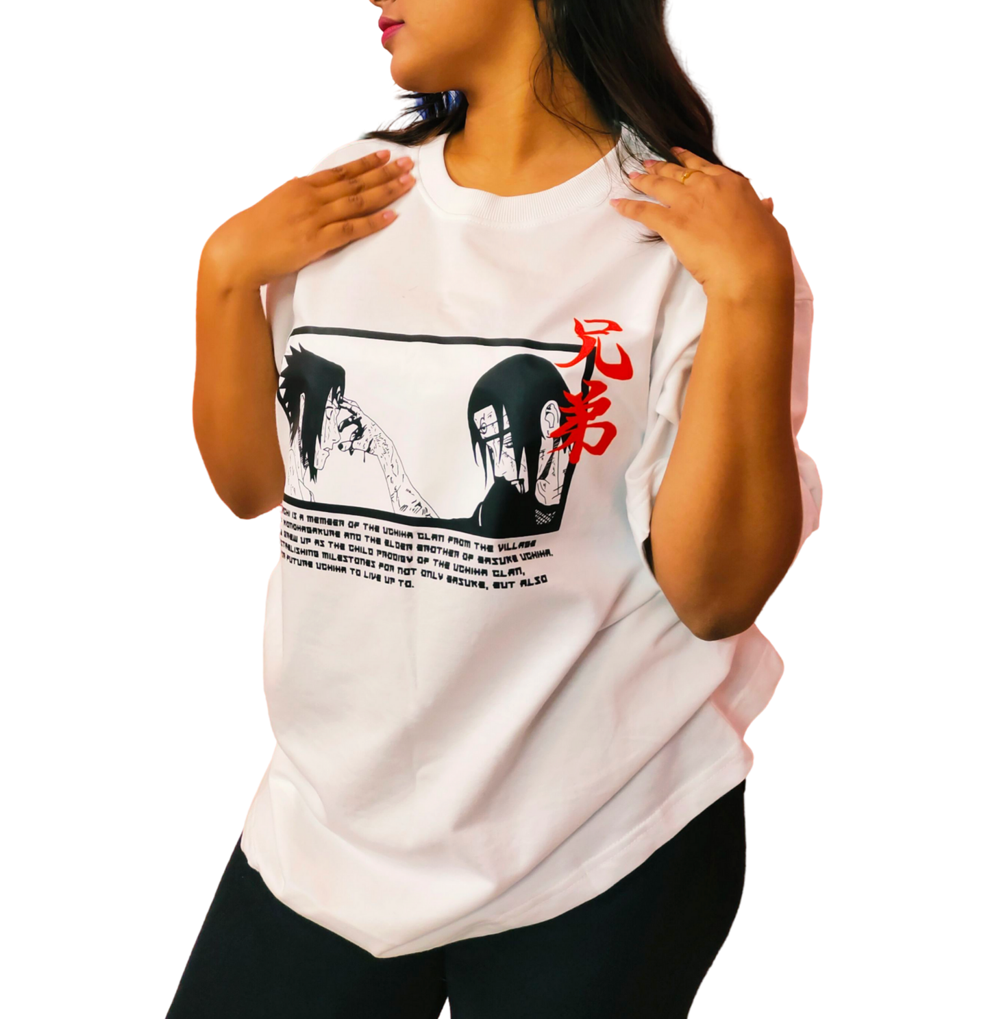 Itachi and Sasuke | Brotherhood Unisex Oversized Fit