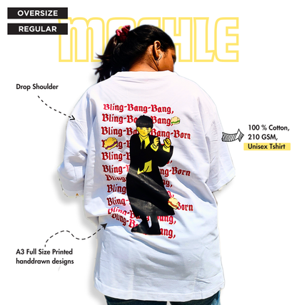 Mashle Dance Tshirt | Mashle: Magic and Muscles Oversize fit Unisex Tshirt | Bling bang bang Dance tees