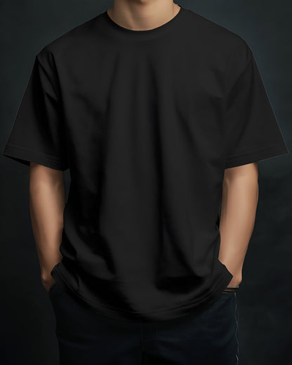 Black Blank Tshirt